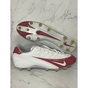 Nike Vapor Speed TD Football Cleats Red White Low 308383 111 Size 15 NWD